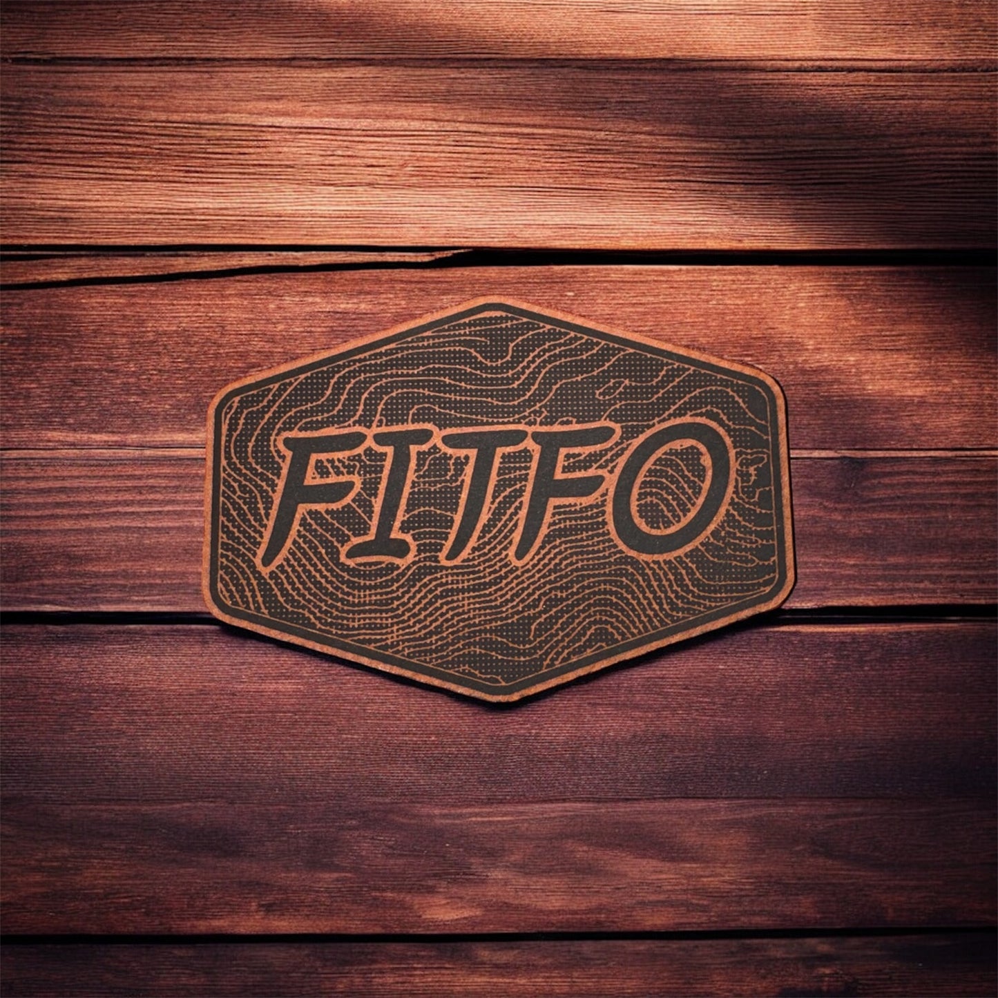 Figure It The Fuck Out Topographical Patch