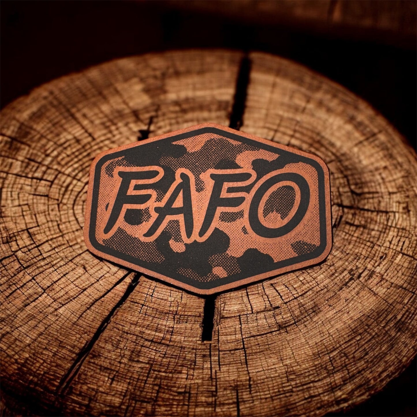 Fuck Around and Find Out Camo patch