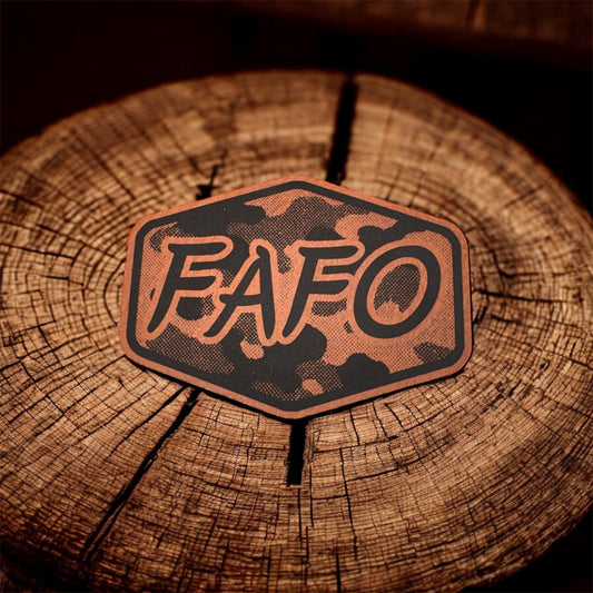 Fuck Around and Find Out Camo patch