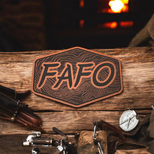 Fuck Around and Find Out Topographical Patch