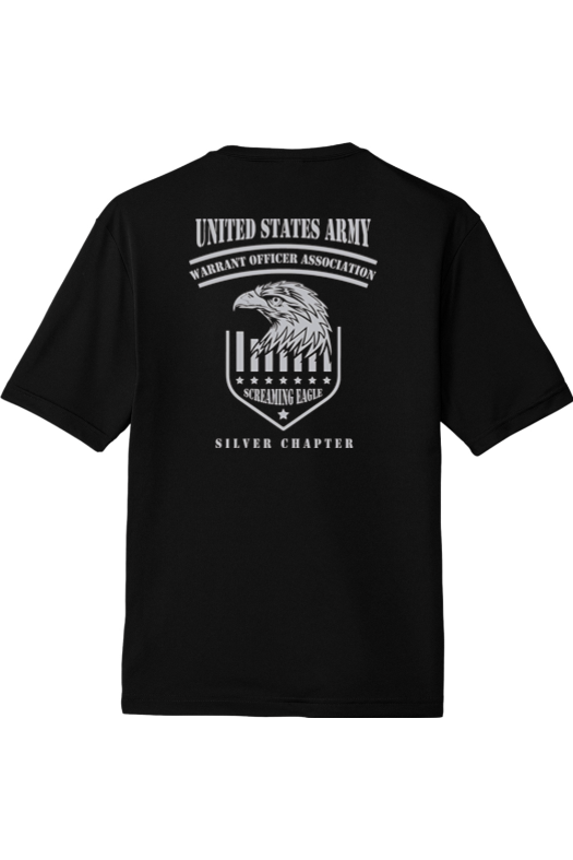 Silver Chapter Warrant Officer Performance PT Shirt